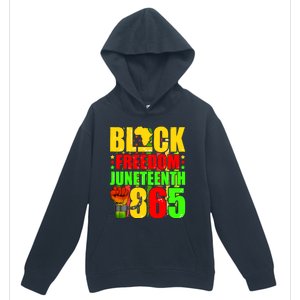 Black Freedom Black History Juneteenth Pride American Flag Funny Gift Urban Pullover Hoodie