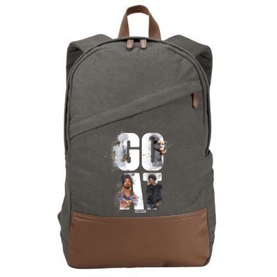 Bangladesh Flag Cricket 2024 Fans Playerdiljit Dosanjh G.O.A.T Coach Bangladeshi Cotton Canvas Backpack