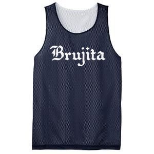 Brujita Funny Cute Mexican Witch Dear Goth Friend Love Mesh Reversible Basketball Jersey Tank