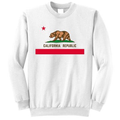 Bear Flag. California Republic State Flag Of California Sweatshirt