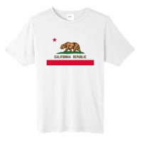 Bear Flag. California Republic State Flag Of California Tall Fusion ChromaSoft Performance T-Shirt