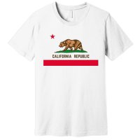 Bear Flag. California Republic State Flag Of California Premium T-Shirt