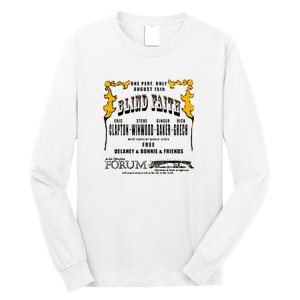 Blind Faith Concert Poster Classic Long Sleeve Shirt