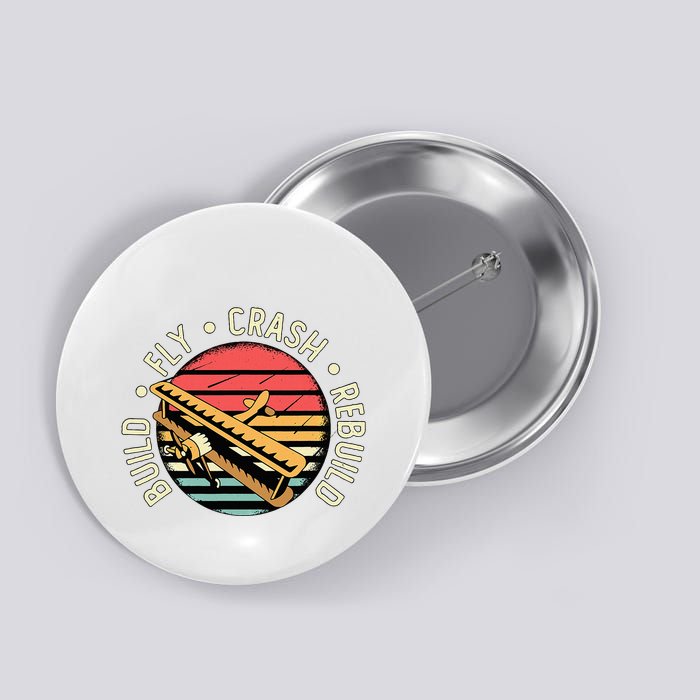 Build Fly Crash Rebuild Model Airplane Pilot Button