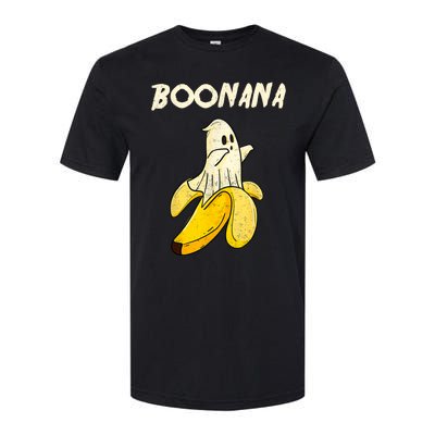 Boonana Funny Cute Banana Ghost Halloween Banana Lover Gifts Softstyle CVC T-Shirt