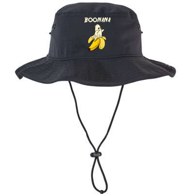 Boonana Funny Cute Banana Ghost Halloween Banana Lover Gifts Legacy Cool Fit Booney Bucket Hat