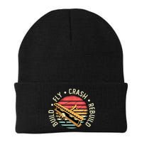 Build Fly Crash Rebuild Model Airplane Pilot Retro RC Plane Beanie