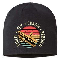Build Fly Crash Rebuild Model Airplane Pilot Retro RC Plane Sustainable Beanie