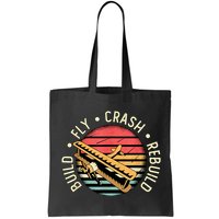 Build Fly Crash Rebuild Model Airplane Pilot Retro RC Plane Bag
