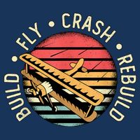 Build Fly Crash Rebuild Model Airplane Pilot Retro RC Plane Infant Baby Jersey Bodysuit