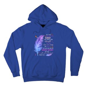 Butterfly Feather Christian Quote Bible Verse Religious Gift Hoodie