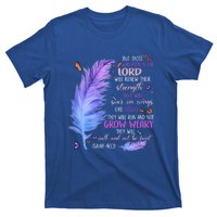 Butterfly Feather Christian Quote Bible Verse Religious Gift T-Shirt