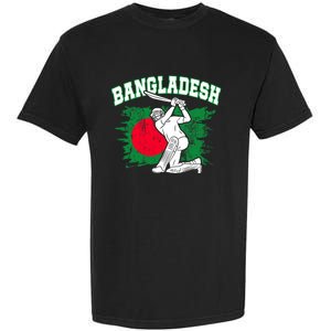 Bangladesh Flag Cricket 2024 Fans Player Coach Bangladeshi Trendy Garment-Dyed Heavyweight T-Shirt