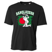 Bangladesh Flag Cricket 2024 Fans Player Coach Bangladeshi Trendy Cooling Performance Crew T-Shirt