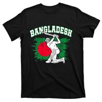 Bangladesh Flag Cricket 2024 Fans Player Coach Bangladeshi Trendy T-Shirt