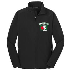 Bangladesh Flag Cricket 2024 Fans Player Coach Bangladeshi Trendy Core Soft Shell Jacket