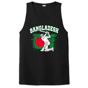 Bangladesh Flag Cricket 2024 Fans Player Coach Bangladeshi Trendy PosiCharge Competitor Tank