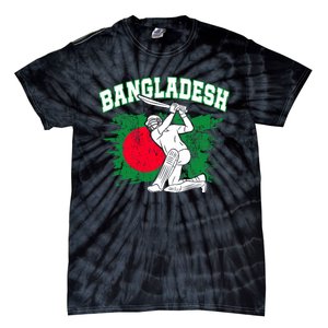 Bangladesh Flag Cricket 2024 Fans Player Coach Bangladeshi Trendy Tie-Dye T-Shirt