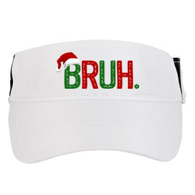 Bruh Funny Christmas Holiday Adult Drive Performance Visor