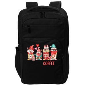 But First Coffee Gnomes Happy Valentines Day Coffee Lovers Impact Tech Backpack