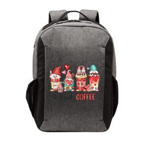 But First Coffee Gnomes Happy Valentines Day Coffee Lovers Vector Backpack