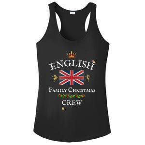 British Family Christmas Crew Union Jack Flag United Kingdom Cool Gift Ladies PosiCharge Competitor Racerback Tank