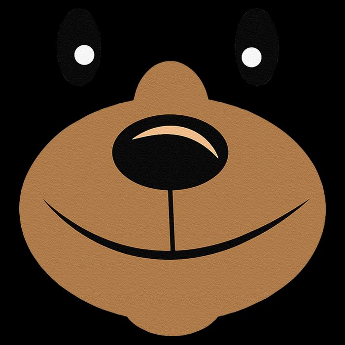 BEAR FACE Costume Halloweens Outfit Impact Tech Backpack