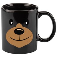 BEAR FACE Costume Halloweens Outfit 11oz C Handle Ceramic Mug