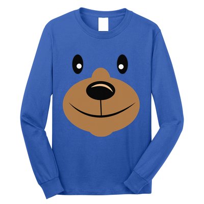 BEAR FACE Costume Halloweens Outfit Long Sleeve Shirt