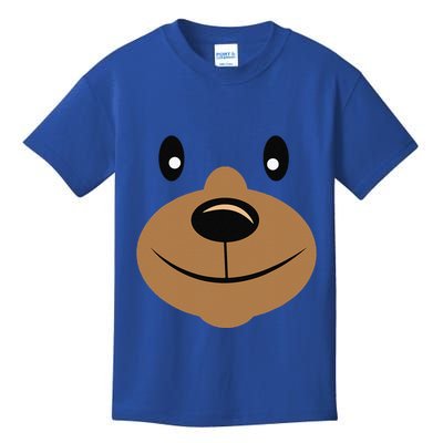 BEAR FACE Costume Halloweens Outfit Kids T-Shirt