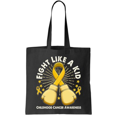 Boxing Fight Childhood Cancer Awareness Bag