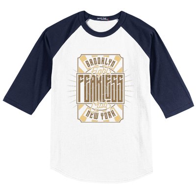 Brooklyn Fight Club Baseball Sleeve Shirt