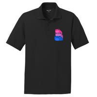 Bisexual Flag Color Frogs Subtle Bi Pride Lgbtq Aesthetic PosiCharge RacerMesh Polo