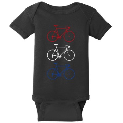 Bicycle Flag Cycling Netherlands Dutch Gift Baby Bodysuit