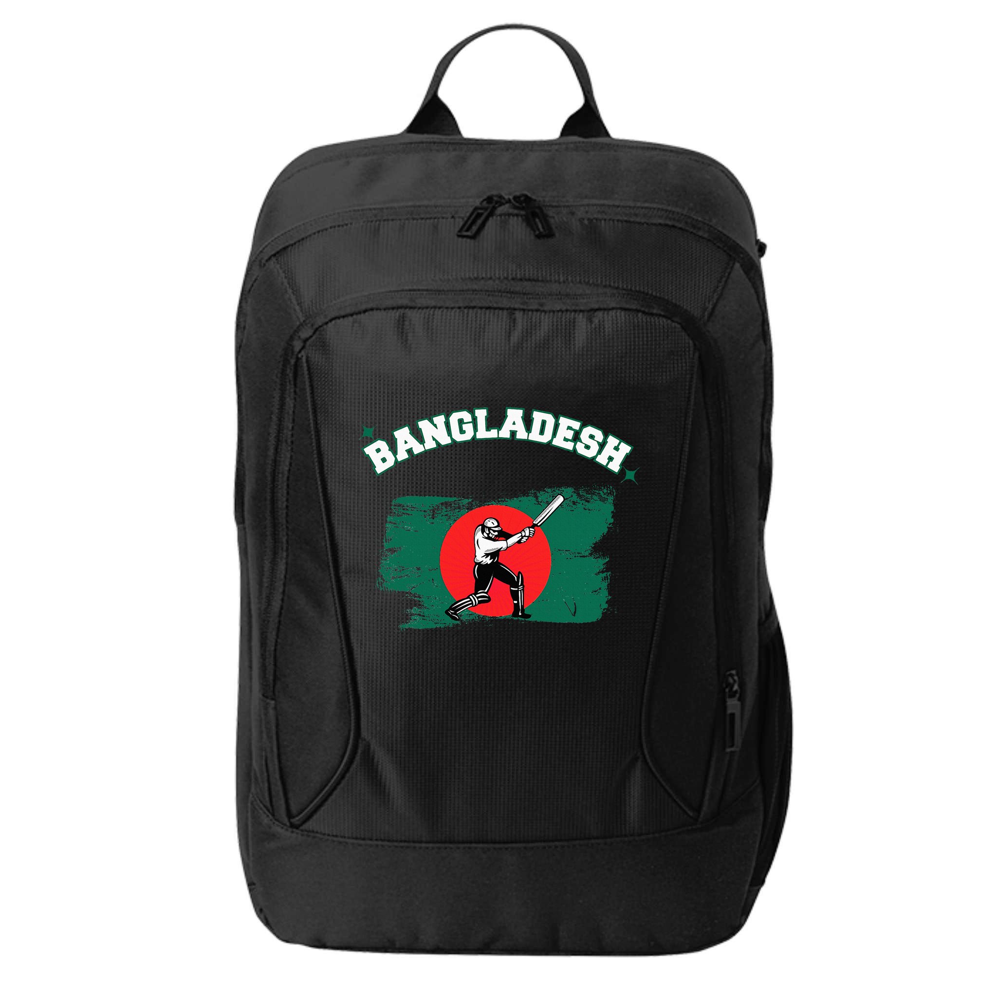 Bangladesh Flag Cricket Jersey Fans Player City Backpack