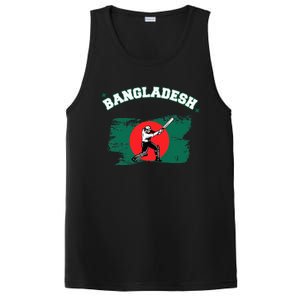 Bangladesh Flag Cricket Jersey Fans Player PosiCharge Competitor Tank