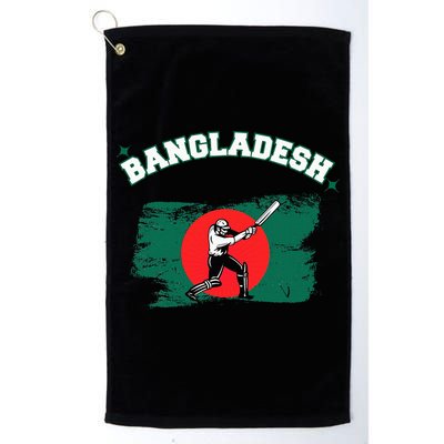 Bangladesh Flag Cricket Jersey Fans Player Golf Towel
