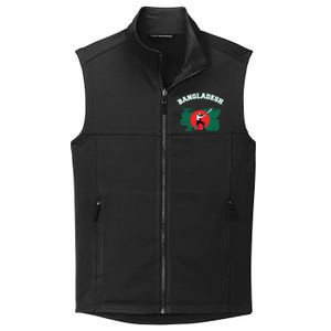 Bangladesh Flag Cricket Jersey Fans Player Collective Smooth Fleece Vest