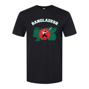 Bangladesh Flag Cricket Jersey Fans Player Softstyle CVC T-Shirt