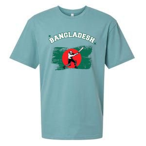 Bangladesh Flag Cricket Jersey Fans Player Sueded Cloud Jersey T-Shirt