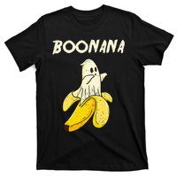 Boonana Funny Cute Banana Ghost Halloween Banana Lover Gifts T-Shirt