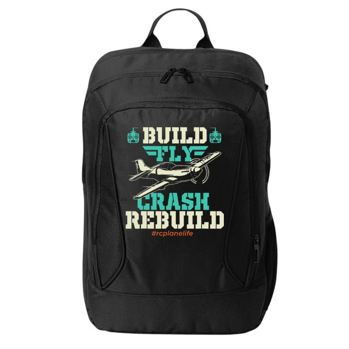 Build Fly Crash Rebuild RC Airplane Pilot RC Plane City Backpack
