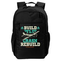Build Fly Crash Rebuild RC Airplane Pilot RC Plane Backpack