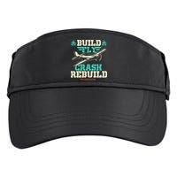 Build Fly Crash Rebuild RC Airplane Pilot RC Plane Adult Drive Performance Visor
