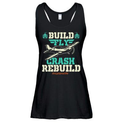 Build Fly Crash Rebuild RC Airplane Pilot RC Plane Ladies Essential Flowy Tank