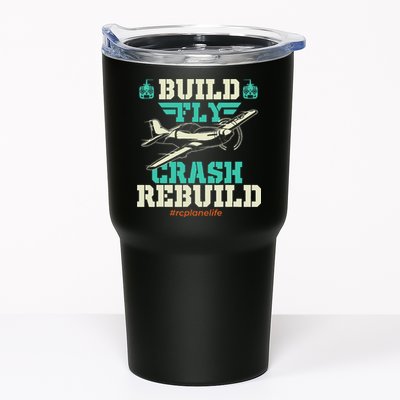 Build Fly Crash Rebuild RC Airplane Pilot RC Plane Tumbler