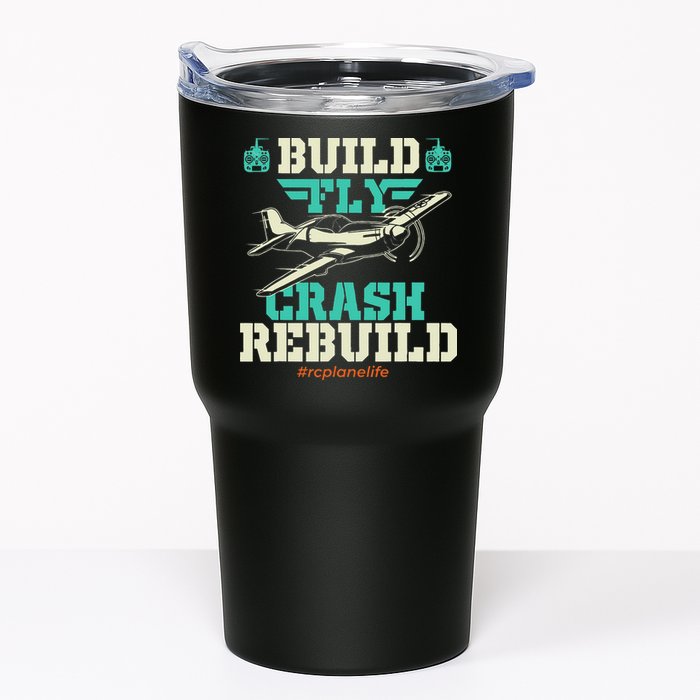 Build Fly Crash Rebuild RC Airplane Pilot RC Plane Tumbler