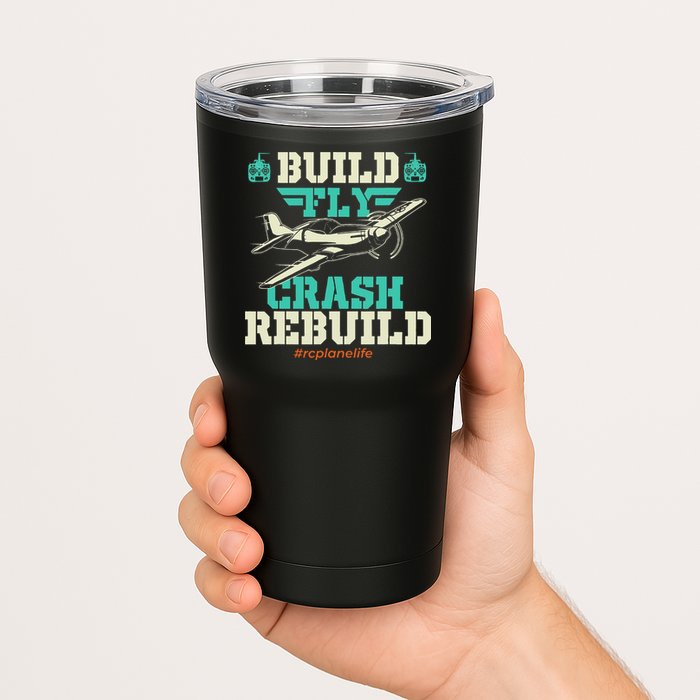 Build Fly Crash Rebuild RC Airplane Pilot RC Plane Tumbler