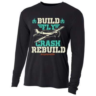 Build Fly Crash Rebuild RC Airplane Pilot RC Plane Cooling Performance Long Sleeve Crew