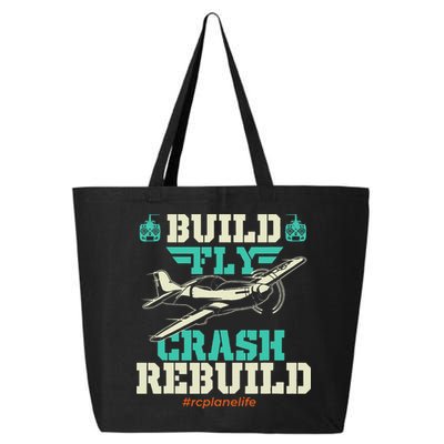 Build Fly Crash Rebuild RC Airplane Pilot RC Plane 25L Jumbo Tote